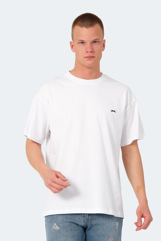 Slazenger KULANA OVER Men's T-Shirt White - Thumbnail