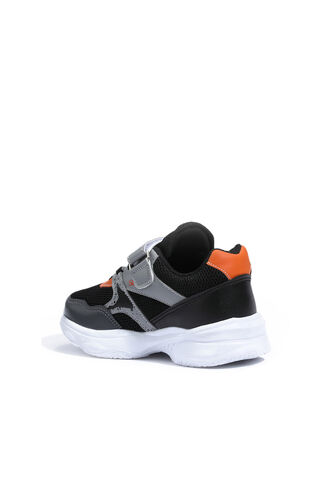 Slazenger KUNTI Sneaker Boys Shoes Black - Gray - Thumbnail