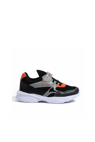 Slazenger KUNTI Sneaker Boys Shoes Black - Gray - Thumbnail