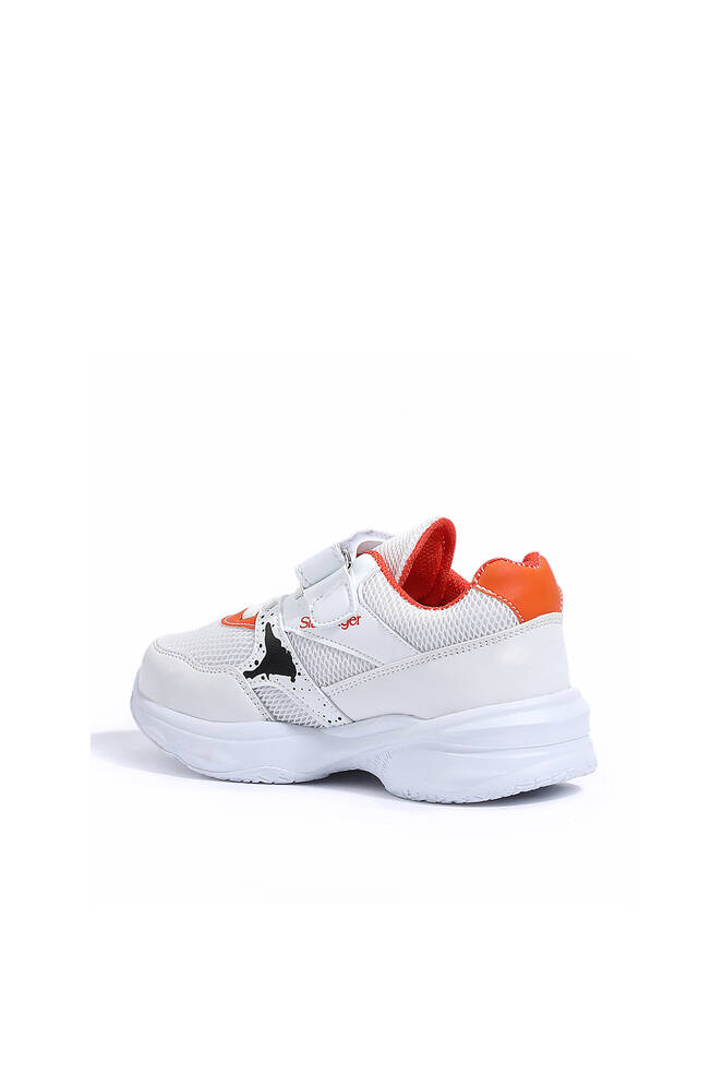 Slazenger KUNTI Sneaker Boys' Shoes White - Orange