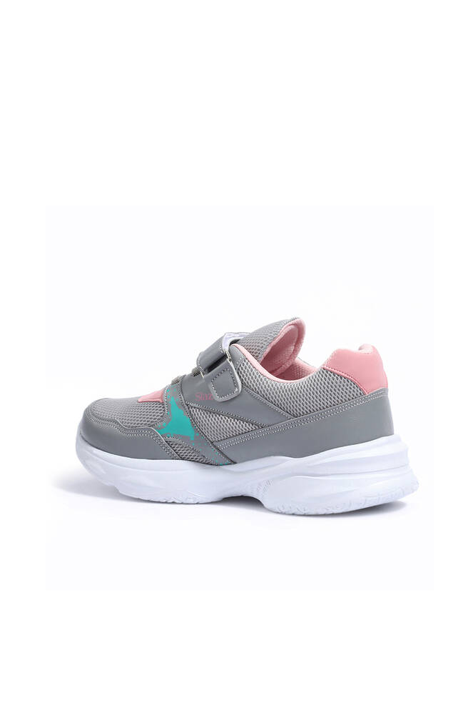 Slazenger KUNTI Sneaker Girls Children's Shoes Gray - Pink