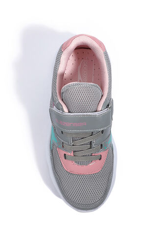 Slazenger KUNTI Sneaker Girls Children's Shoes Gray - Pink - Thumbnail