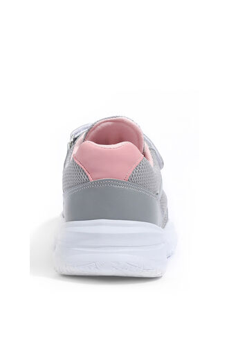 Slazenger KUNTI Sneaker Girls Children's Shoes Gray - Pink - Thumbnail