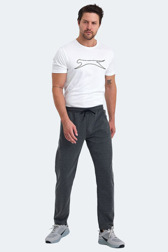 Slazenger KUVART Men's Sweatpants Anthracite - Thumbnail