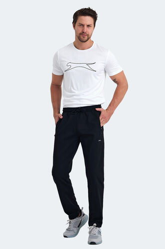 Slazenger KUVART Men's Sweatpants Black - Thumbnail