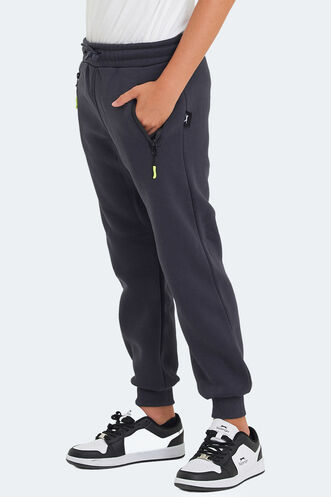 Slazenger - Slazenger LAMIS Unisex Kids Sweatpants Dark Gray