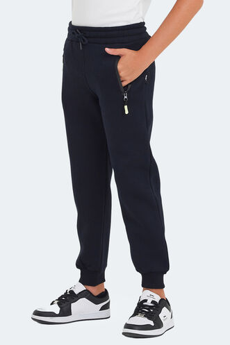 Slazenger - Slazenger LAMIS Unisex Kids Sweatpants Navy