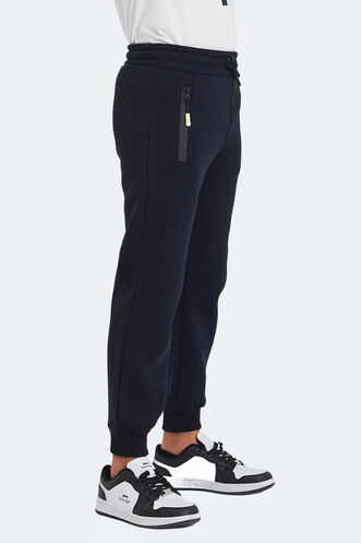 Slazenger LAMIS Unisex Kids Sweatpants Navy - Thumbnail