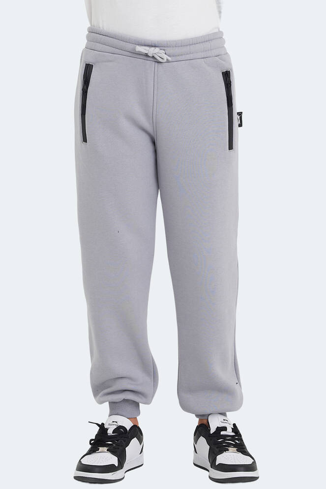 Slazenger LAMIS Unisex Kids Sweatpants Stone Gray