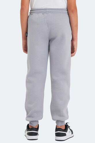 Slazenger LAMIS Unisex Kids Sweatpants Stone Gray - Thumbnail