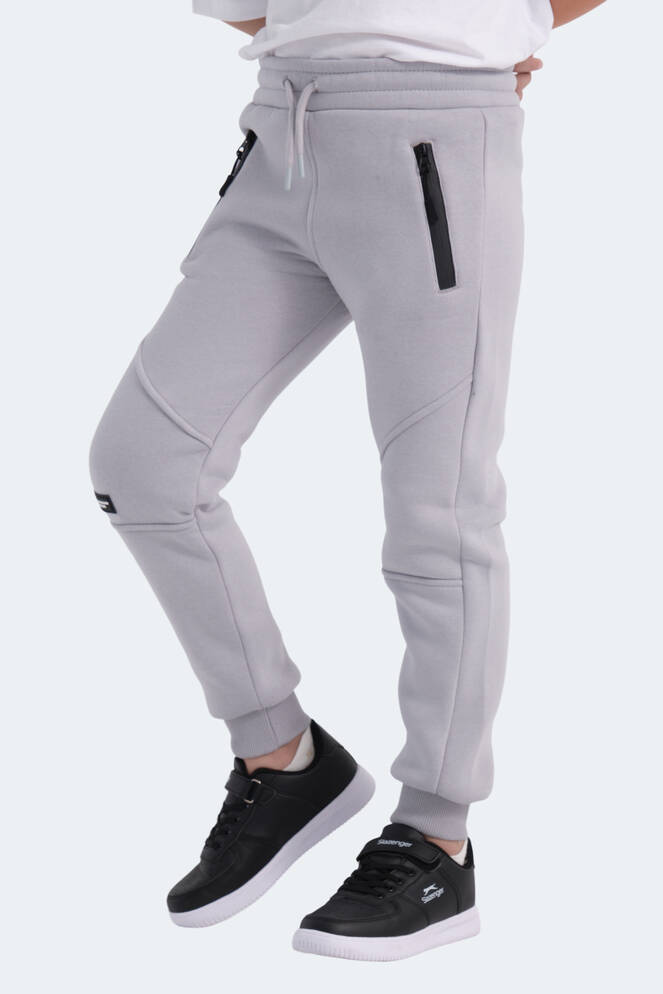 Slazenger LAMYA Unisex Çocuk Eşofman Altı Taş Gri