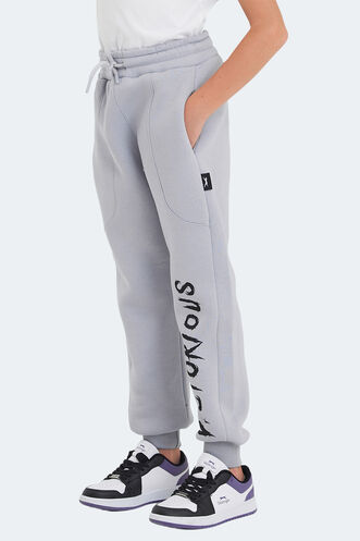 Slazenger - Slazenger LANEY Unisex Kids Sweatpants Stone Gray