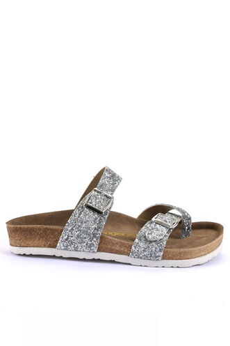 Slazenger - Slazenger LARA Women's Slippers Silver Sim