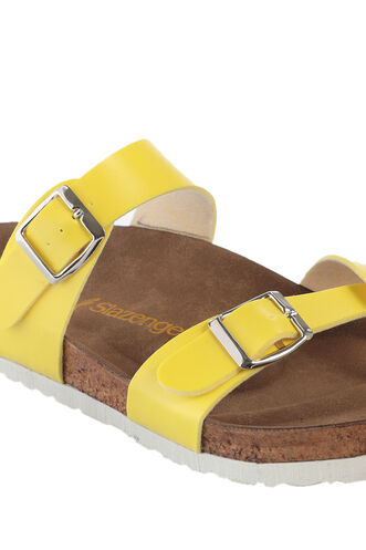 Slazenger LARA Women's Slippers Yellow - Thumbnail