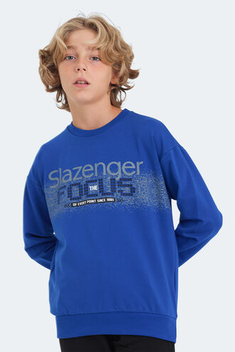 Slazenger - Slazenger LAST Unisex Kids Sweatshirt Royal Blue