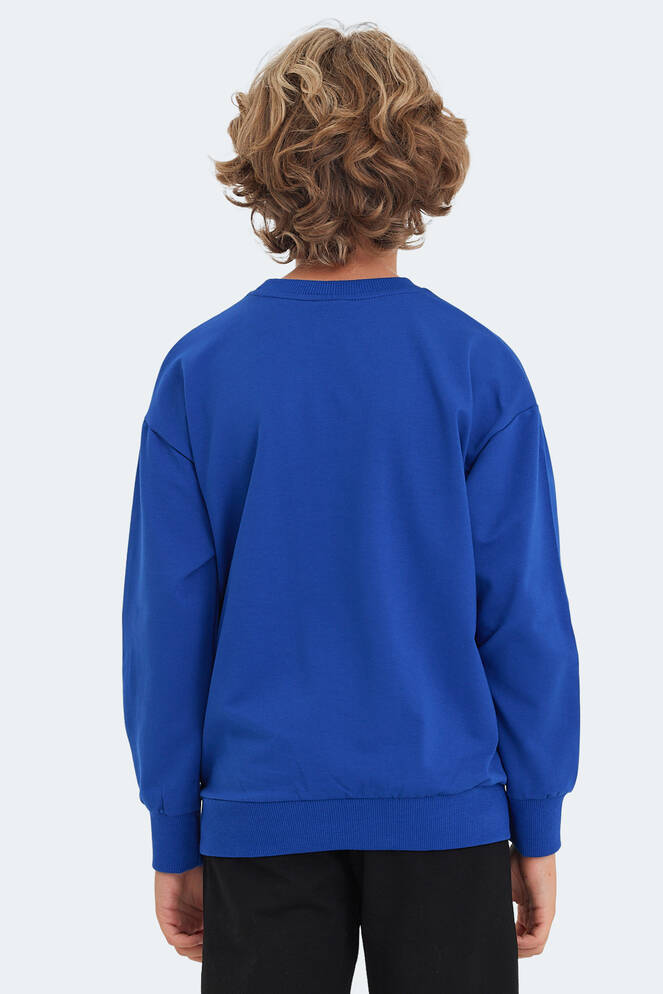 Slazenger LAST Unisex Kids Sweatshirt Royal Blue