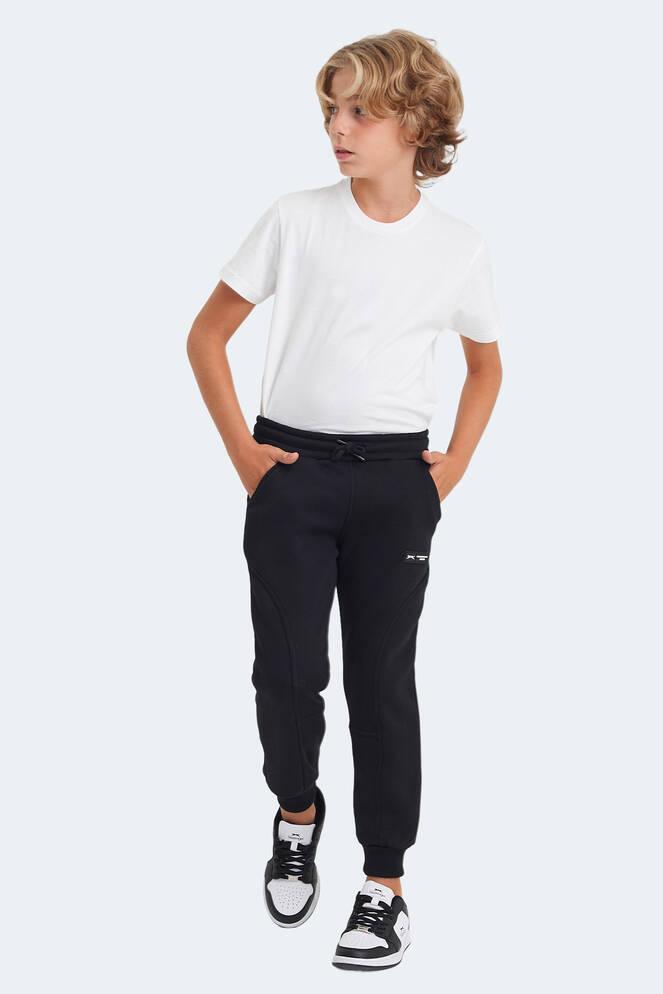 Slazenger LAVRA Unisex Çocuk Eşofman Altı Siyah