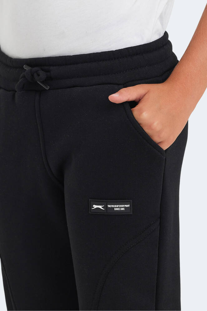 Slazenger LAVRA Unisex Çocuk Eşofman Altı Siyah