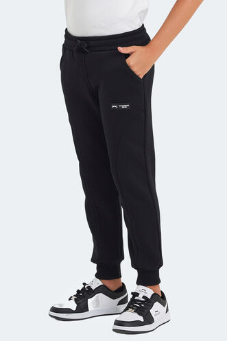 Slazenger - Slazenger LAVRA Unisex Kids Sweatpants Black