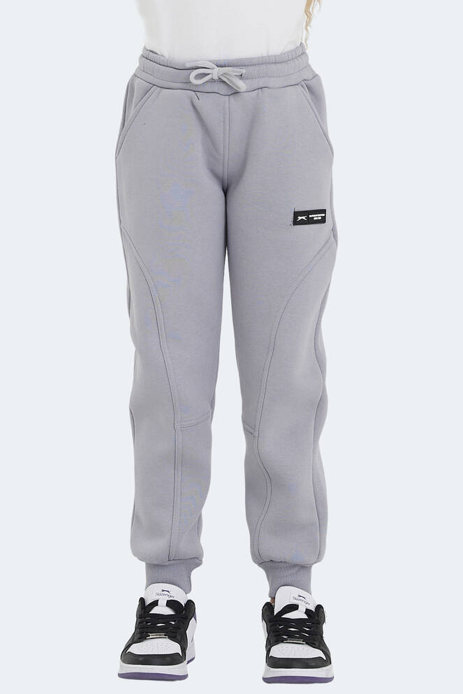 Slazenger LAVRA Unisex Kids Sweatpants Stone Gray