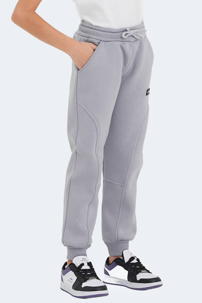 Slazenger LAVRA Unisex Kids Sweatpants Stone Gray