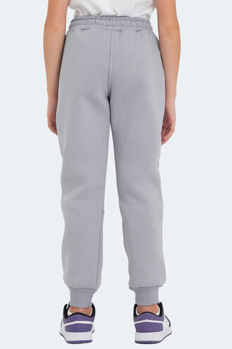 Slazenger LAVRA Unisex Kids Sweatpants Stone Gray - Thumbnail