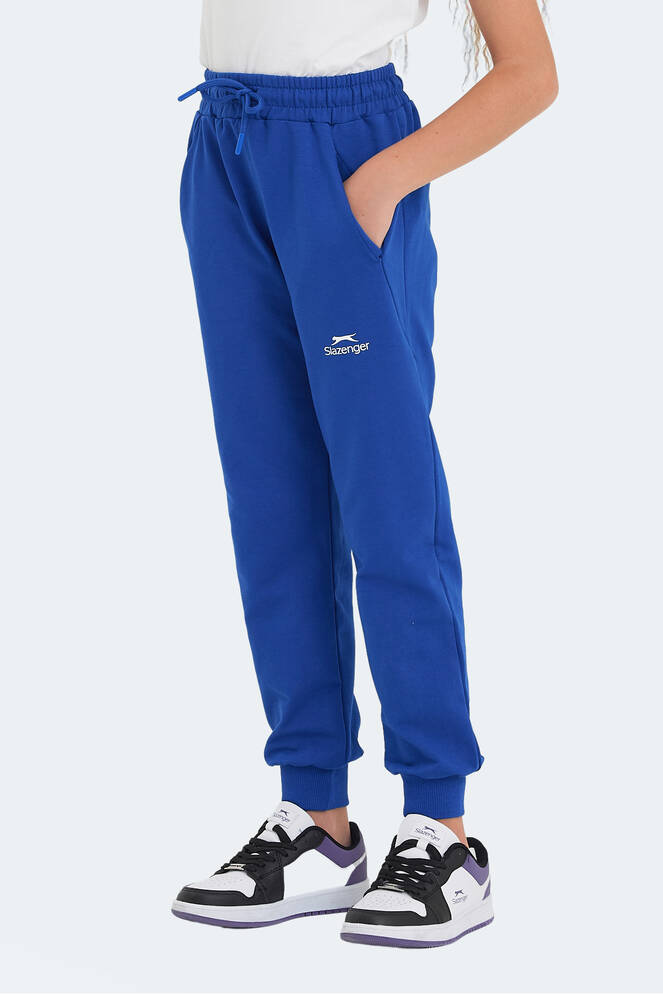 Slazenger LEGY Unisex Çocuk Eşofman Altı Saks Mavi