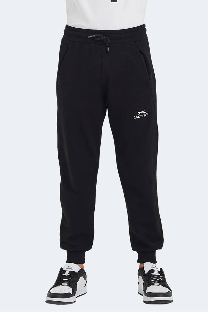 Slazenger LEGY Unisex Çocuk Eşofman Altı Siyah