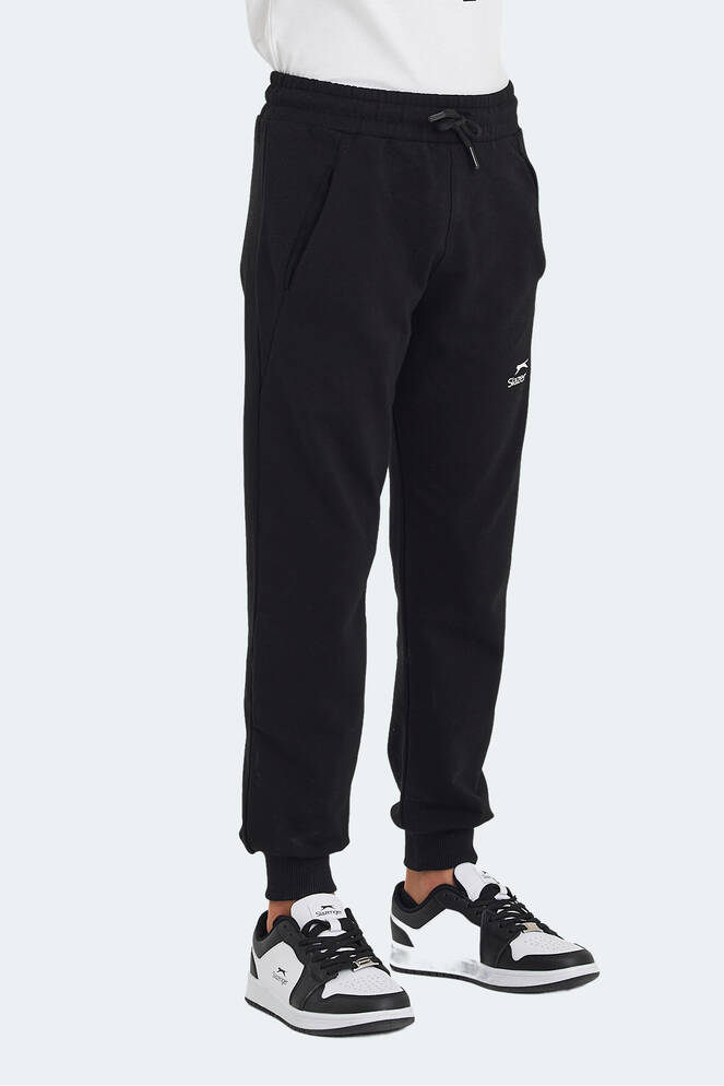 Slazenger LEGY Unisex Çocuk Eşofman Altı Siyah