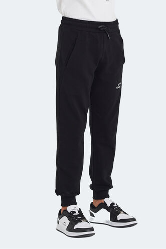 Slazenger LEGY Unisex Kids Sweatpants Black - Thumbnail