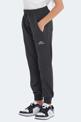 Slazenger - Slazenger LEGY Unisex Kids Sweatpants Dark Gray