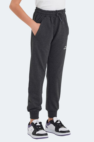 Slazenger LEGY Unisex Kids Sweatpants Dark Gray - Thumbnail