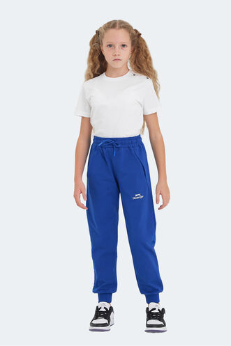 Slazenger LEGY Unisex Kids Sweatpants Royal Blue - Thumbnail