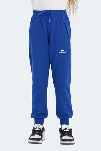 Slazenger LEGY Unisex Kids Sweatpants Royal Blue - Thumbnail