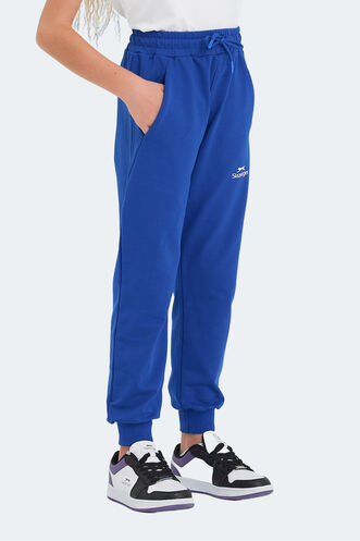 Slazenger LEGY Unisex Kids Sweatpants Royal Blue - Thumbnail