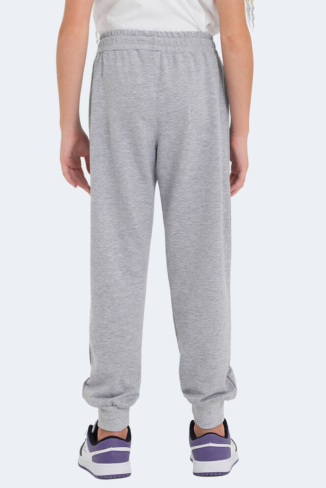 Slazenger LEGY Unisex Kids Sweatpants Stone Gray