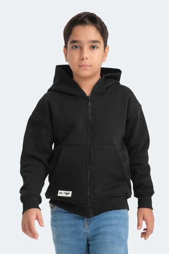 Slazenger - Slazenger LEKAN Unisex Kids Sweatshirt Black