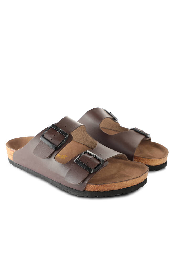 Slazenger LENS Unisex Slippers Brown