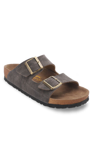 Slazenger - Slazenger LENS Women's Slippers Coffee Nubuck