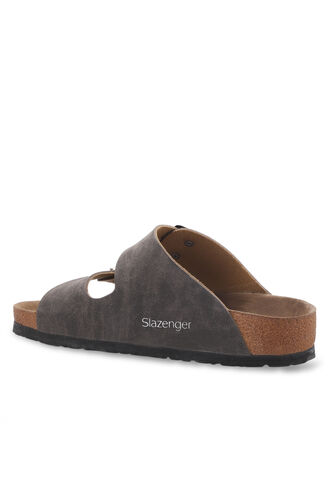 Slazenger LENS Women's Slippers Coffee Nubuck - Thumbnail