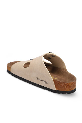 Slazenger LENS Women's Slippers Beige Nubuck - Thumbnail