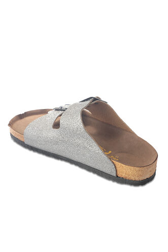 Slazenger LENS Women's Slippers Gray Sim - Thumbnail