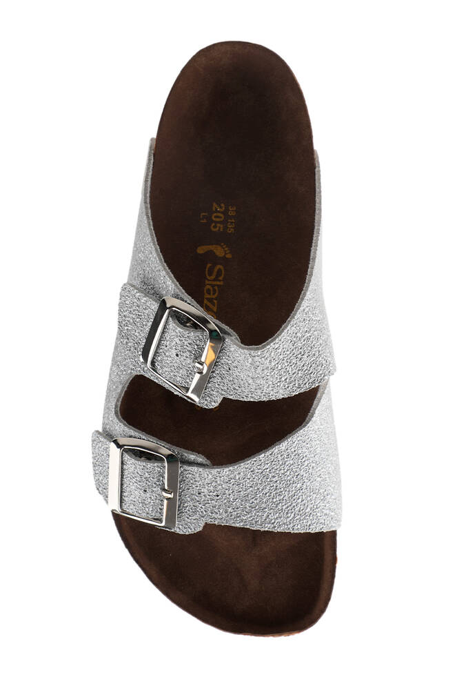 Slazenger LENS Women's Slippers Silver Sim