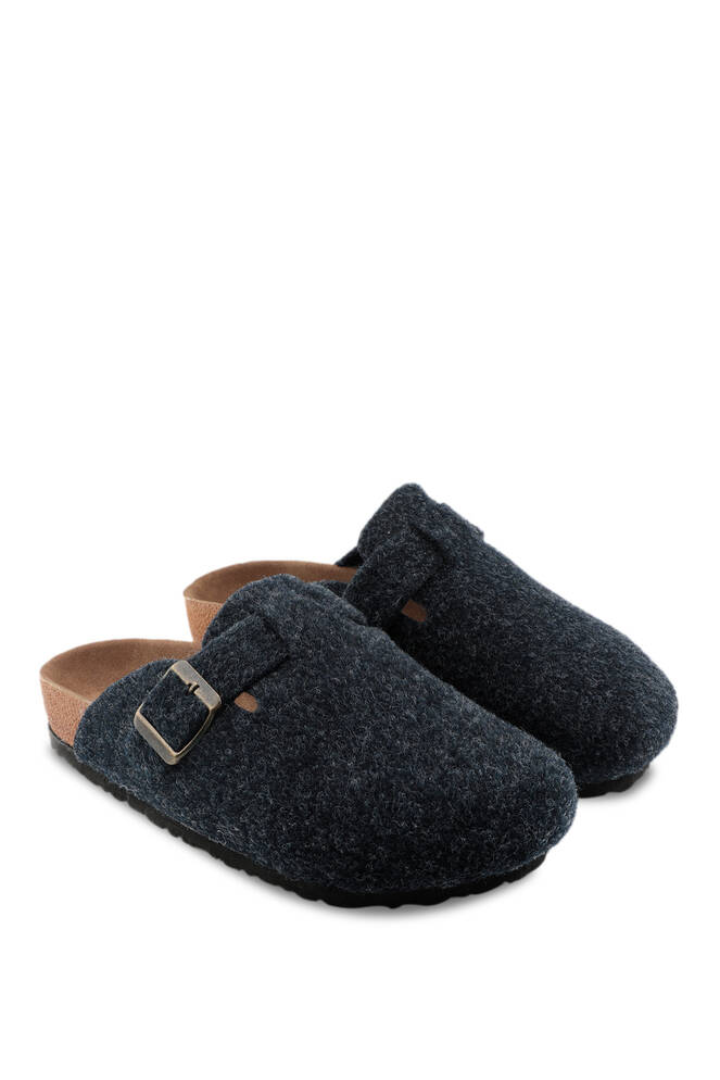 Slazenger LEO Felt Women's Slippers Navy