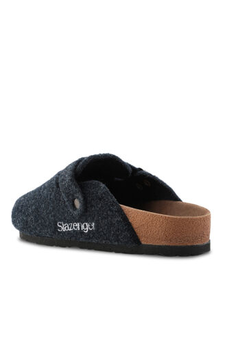 Slazenger LEO Felt Women's Slippers Navy - Thumbnail