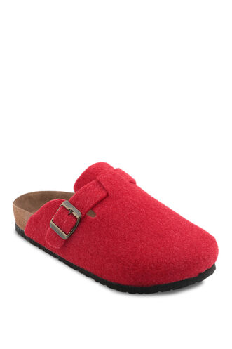 Slazenger - Slazenger LEO Felt Women's Slippers Red