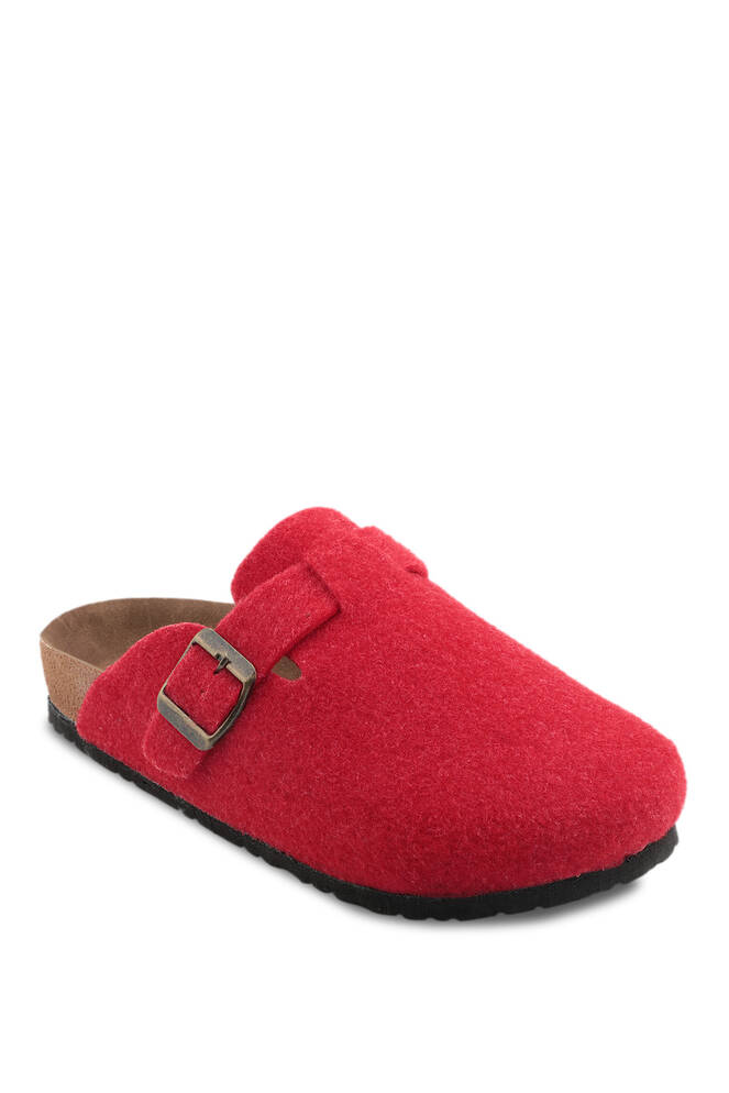 Slazenger LEO Felt Women's Slippers Red