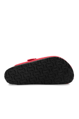 Slazenger LEO Felt Women's Slippers Red - Thumbnail