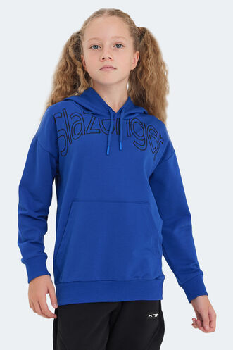 Slazenger - Slazenger LETTO Unisex Kids Sweatshirt Royal Blue