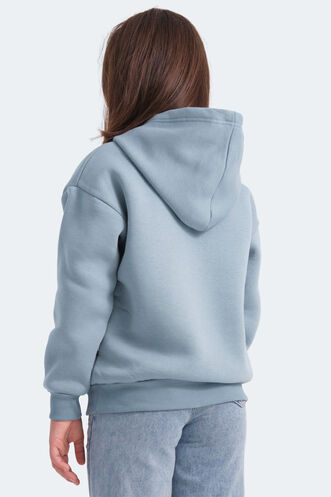 Slazenger LEXUS Unisex Çocuk Sweatshirt Mavi - Thumbnail